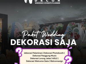 Paket Dekorasi Saja